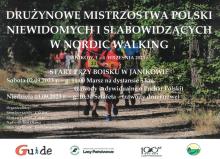 Drużynowe mistrzostwa Polski niewidomych i słabowidzących w Nordic walking